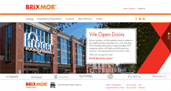 Desktop Screenshot of brixmor.com